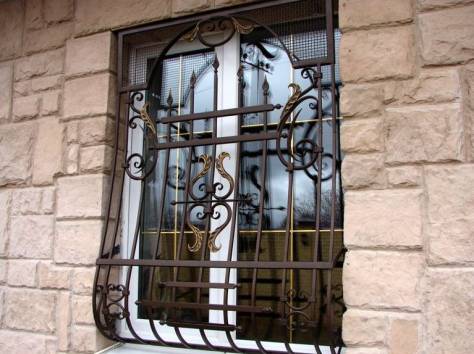 Кованые решетки на окна, фотография 9