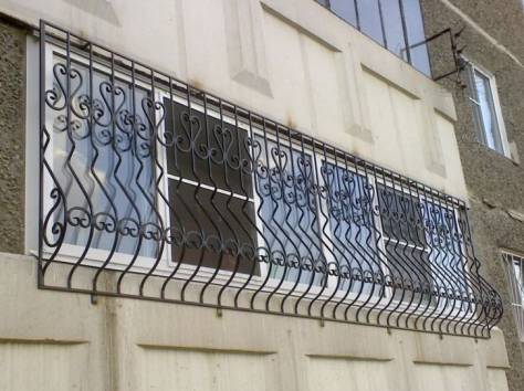 Кованые решетки на окна, фотография 10