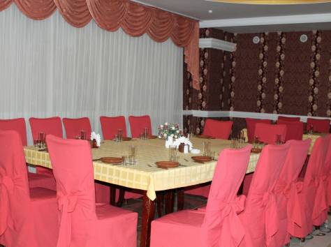 Зона отдыха и гостиница в горах 