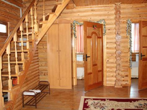 Зона отдыха и гостиница в горах 