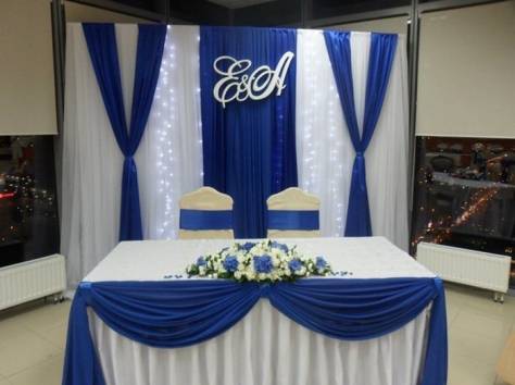 Оформление свадебного стола, фотография 2