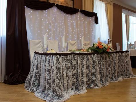 Оформление свадебного стола, фотография 8