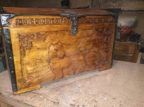 продам сундук ручной работы, фотография 2