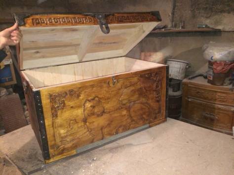 продам сундук ручной работы, фотография 4