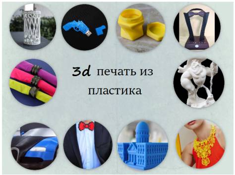 3D печать, изделия из пластика,, производство пластмассы , фотография 1