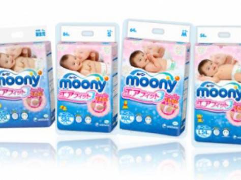 Доставка японских подгузников Moony, фотография 1