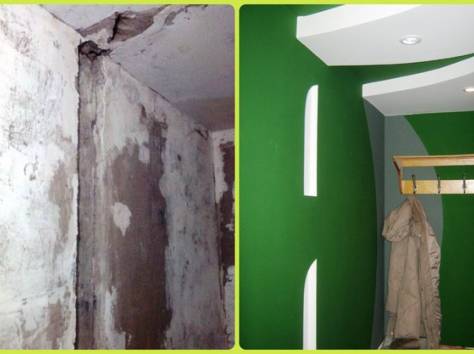 Комплексный ремонт квартир, домов, коттеджей, офисов и др. 