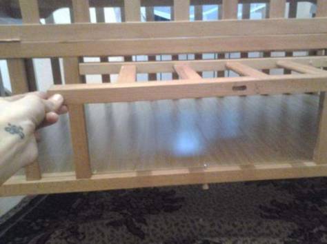 Срочно продам детскую кроватку с люлькой, фотография 5