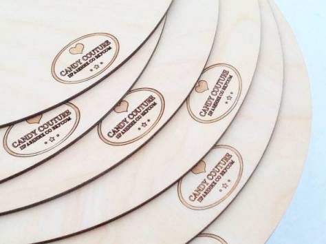 Деревянные подложки под торт и кексы в Астане, фотография 3