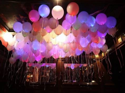 Светящиеся гелиевые шары, фотография 1