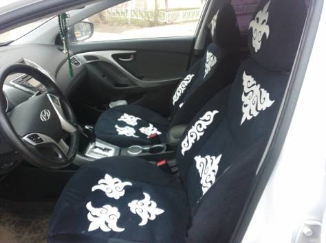 чехол с казахским орнаментом, фотография 4