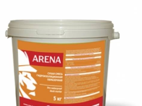 ARENA–Сухая смесь гидроизоляционная обмазочная 5 кг, 10 кг, 20кг., фотография 1