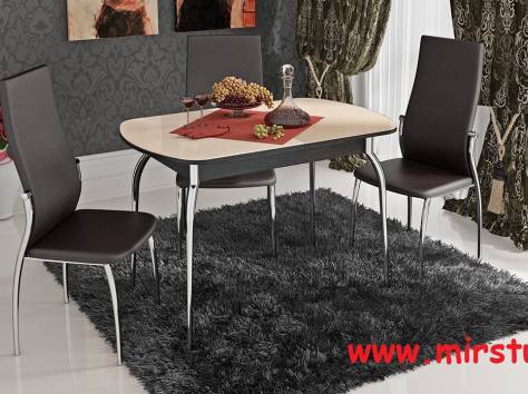 современная хромированная мебель, безупречно подойдет в любой дом, отель, бар, фотография 1