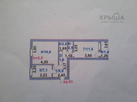 Продам квартиру в пос.Акмол (Малиновка), Черемушки, 1, фотография 1