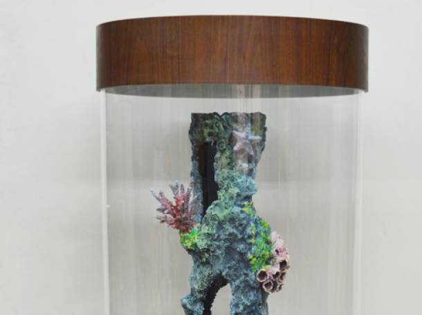 Невероятно красивый цилиндрический аквариум 150л, фотография 1