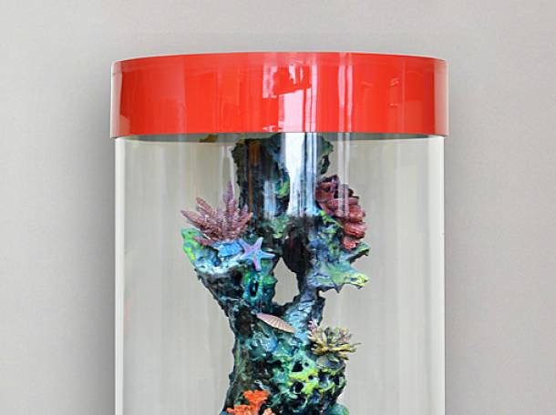 Невероятно красивый цилиндрический аквариум 150л, фотография 2