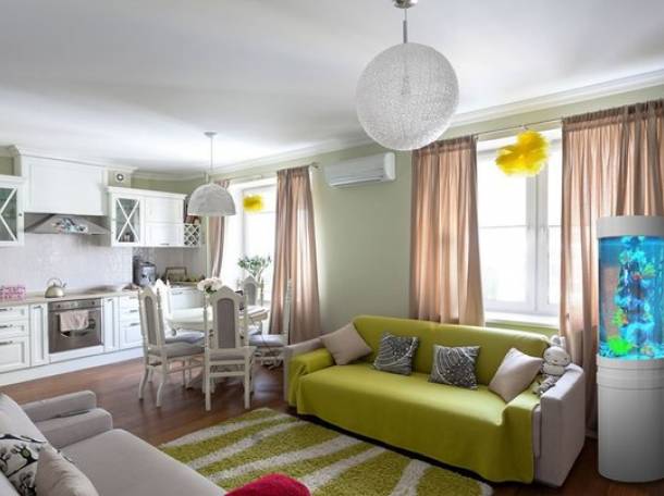 Невероятно красивый цилиндрический аквариум 150л, фотография 7