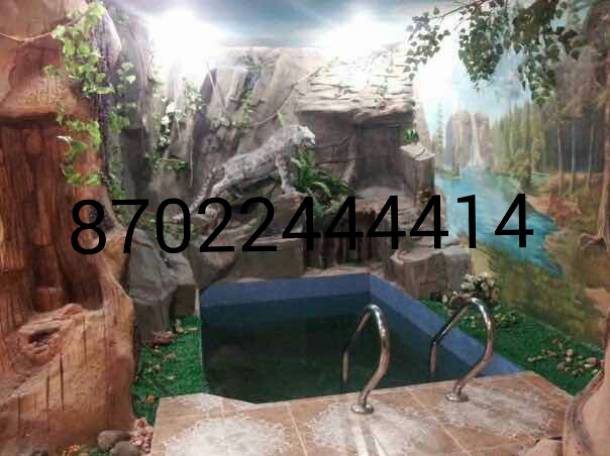 искусственный водопад в казахстана , фотография 4