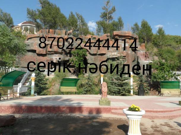 искусственный водопад в казахстана , фотография 8