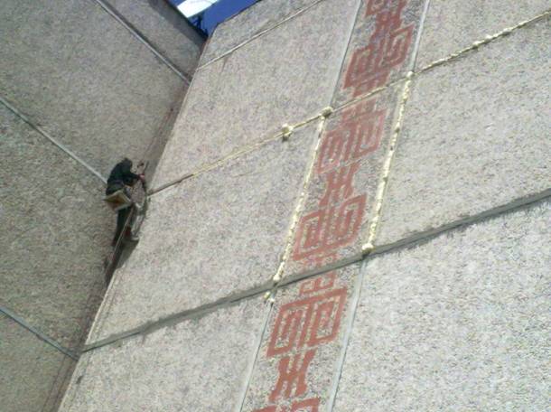 Утепление межпанельных швов, фотография 2