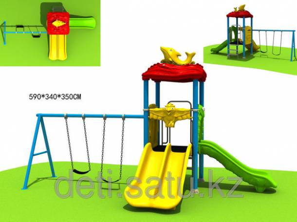 Детский игровой комплекс Дельфин, фотография 1