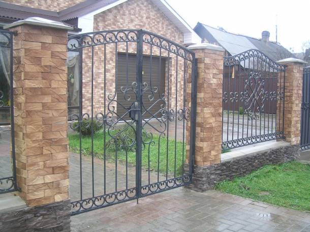 Кузнечный цех изготавливаем ворота решётки оградки козырьки перила лестницы на заказ, фотография 12