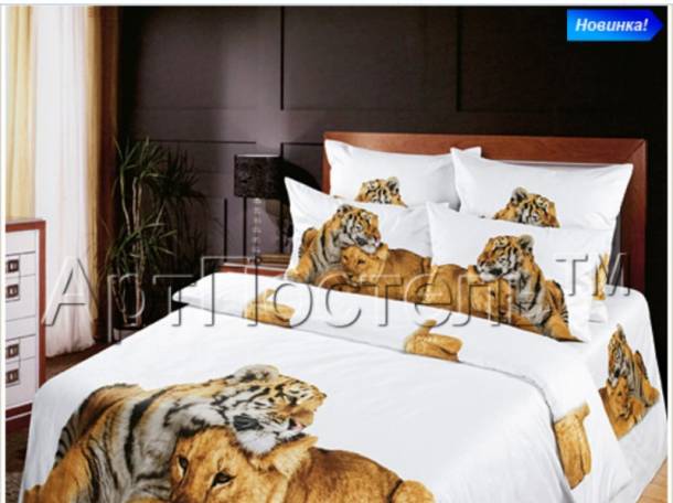 Постельное бельё Из Сатин АРТ Постель, фотография 4