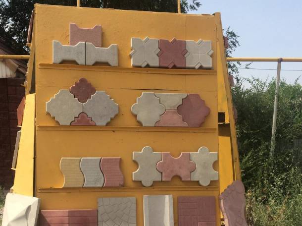 Сплитерные блоки и тратуарная плитка, фотография 2