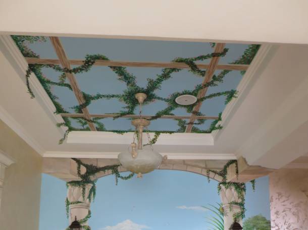 Художественная роспись стен и потолков, фотография 3