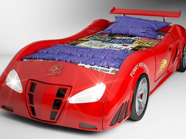 Новинка. Кровать машина FERRARI в Алматы, фотография 1
