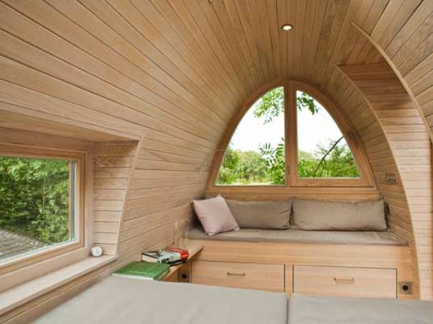 Обшивка мансард вагонкой, фотография 6