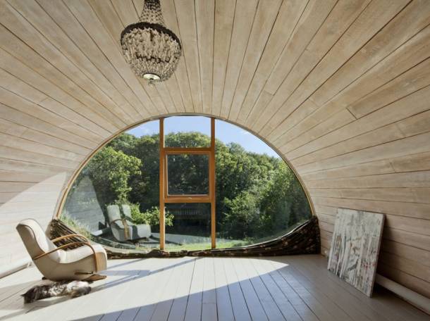 Обшивка мансард вагонкой, фотография 10