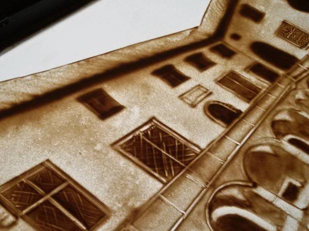 Песочное шоу и снежная анимация  Астане, фотография 2