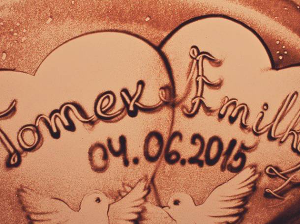 Песочное шоу и снежная анимация  Астане, фотография 3