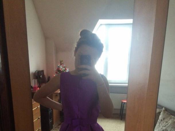 Срочно продам фиолетовое платье!, фотография 1