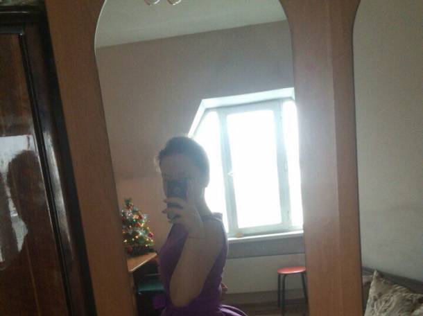 Срочно продам фиолетовое платье!, фотография 2