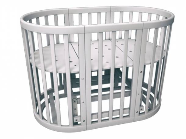 Детские овальные кроватки трансформер 6в1, фотография 12