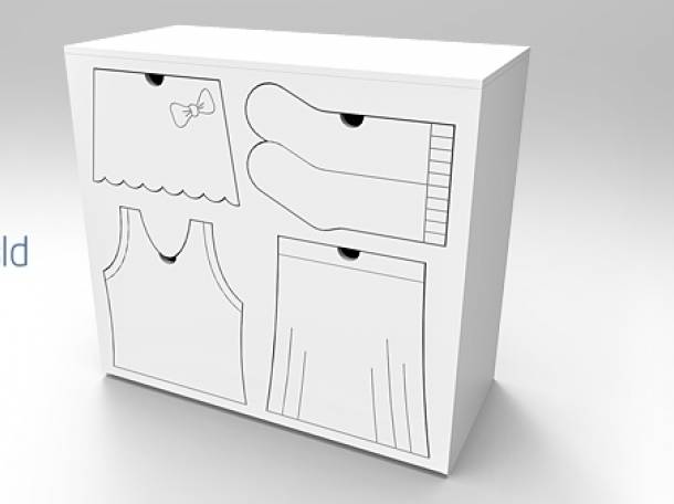 Комод детский дизайнерский, фотография 3