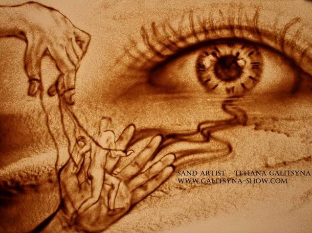 Песочное шоу  в Алматы, фотография 3