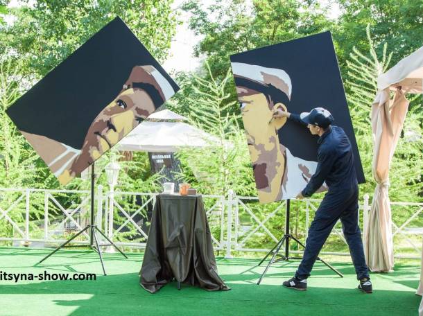 Танцующий художник - составные картины в Алматы , фотография 2