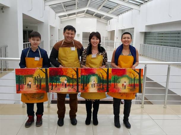 Картина маслом за одно занятие, фотография 1