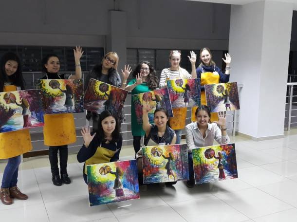 Картина маслом за одно занятие, фотография 3