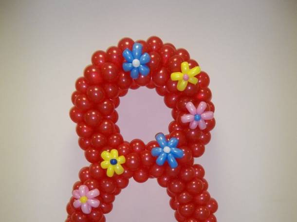 гелиевые шары на 8 марта, фотография 6