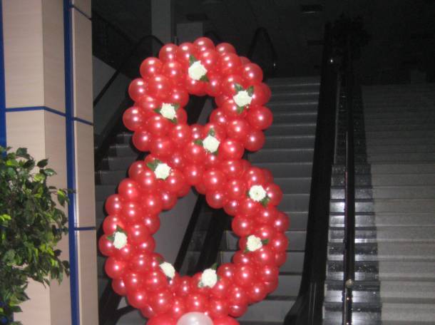 оформление шарами , фотография 3