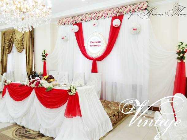 свадебное оформление, фотография 1