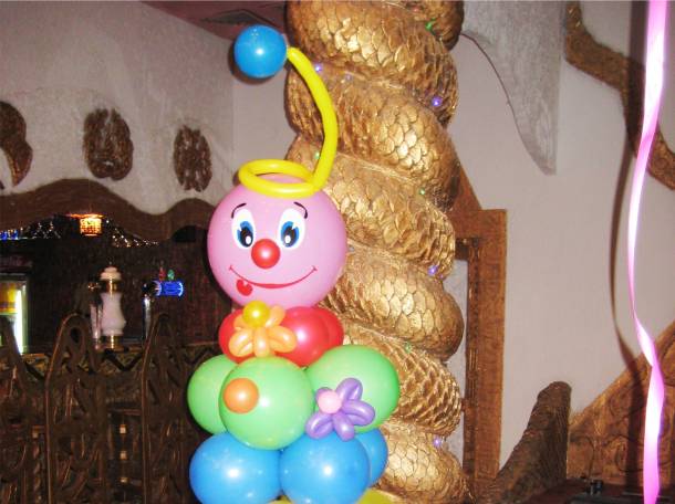 оформление шарами на годик ребёнку, фотография 5