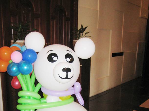 оформление шарами на годик ребёнку, фотография 7