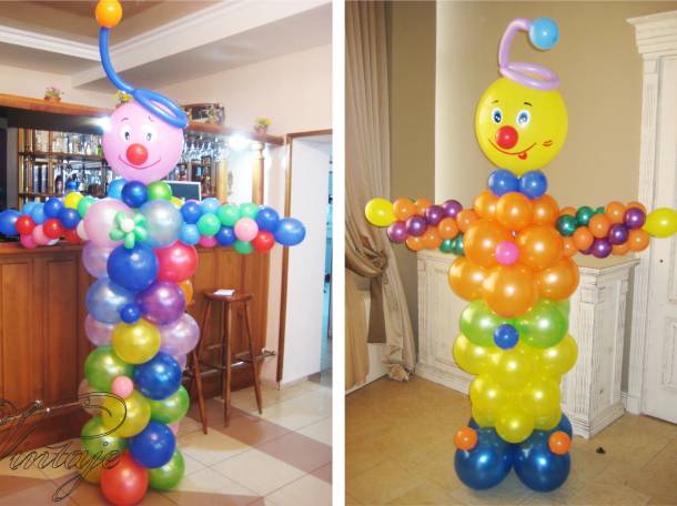 детское оформление шарами, фотография 5