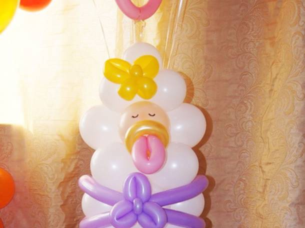 фигурки из шаров на 8 марта, фотография 8