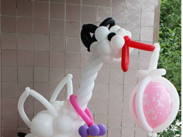 фигурки из шаров на 8 марта, фотография 9